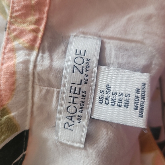 Rachel Zoe Linen Sleeveless Trapeze Dress S - Picture 8 of 8